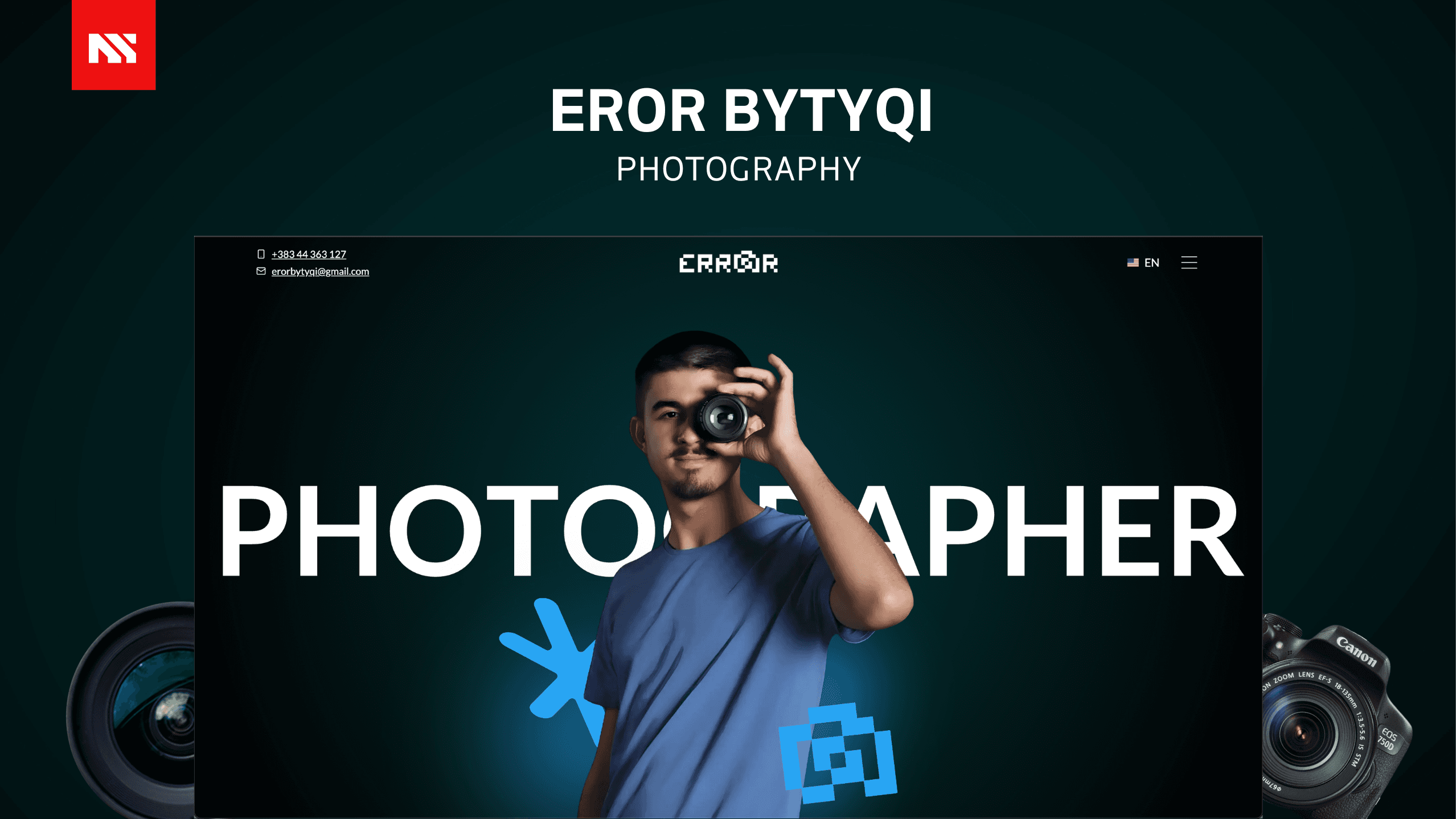 Eror Bytyqi Photography - Portfolio Website