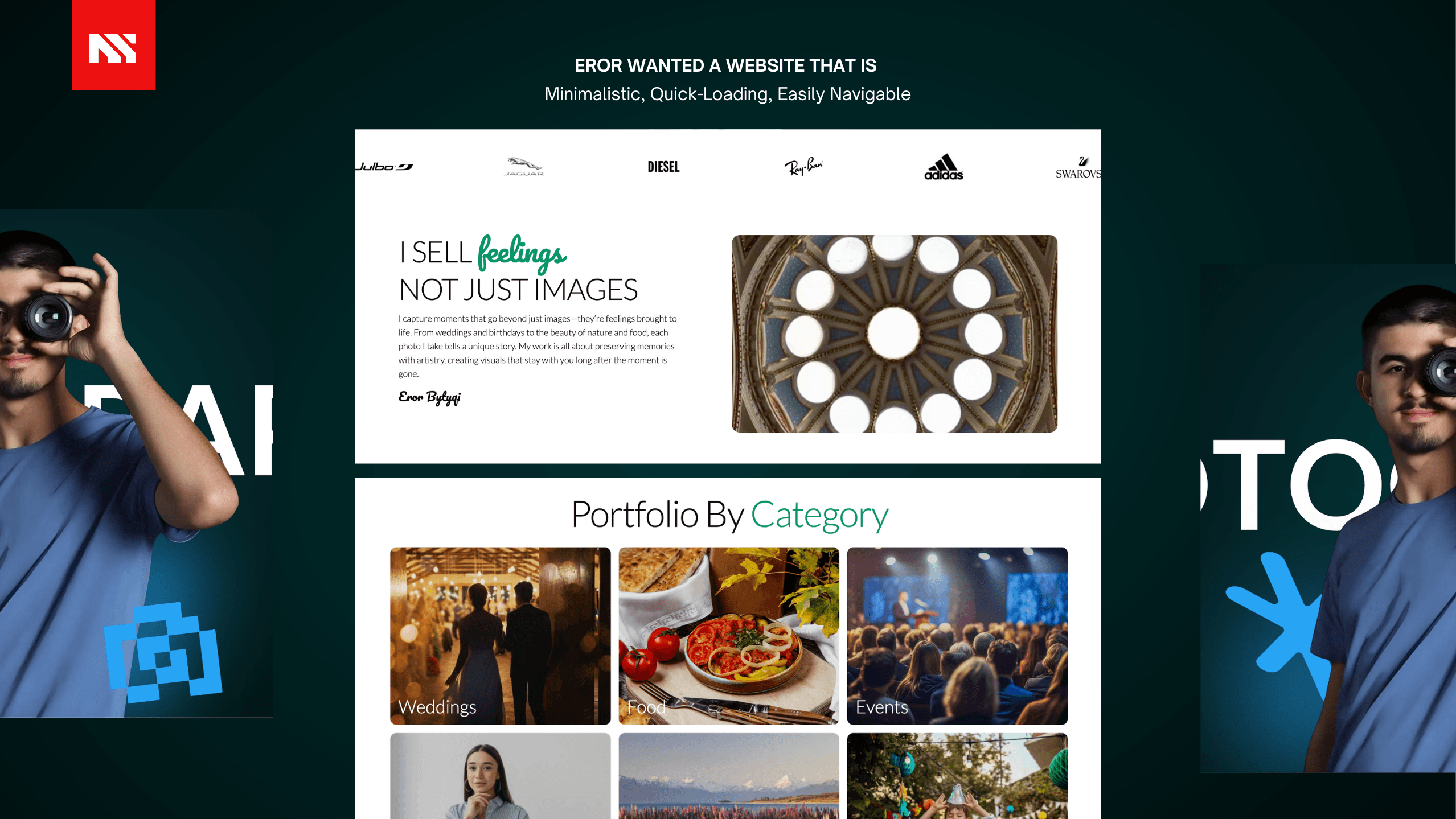 Eror Bytyqi Photography - Portfolio Website