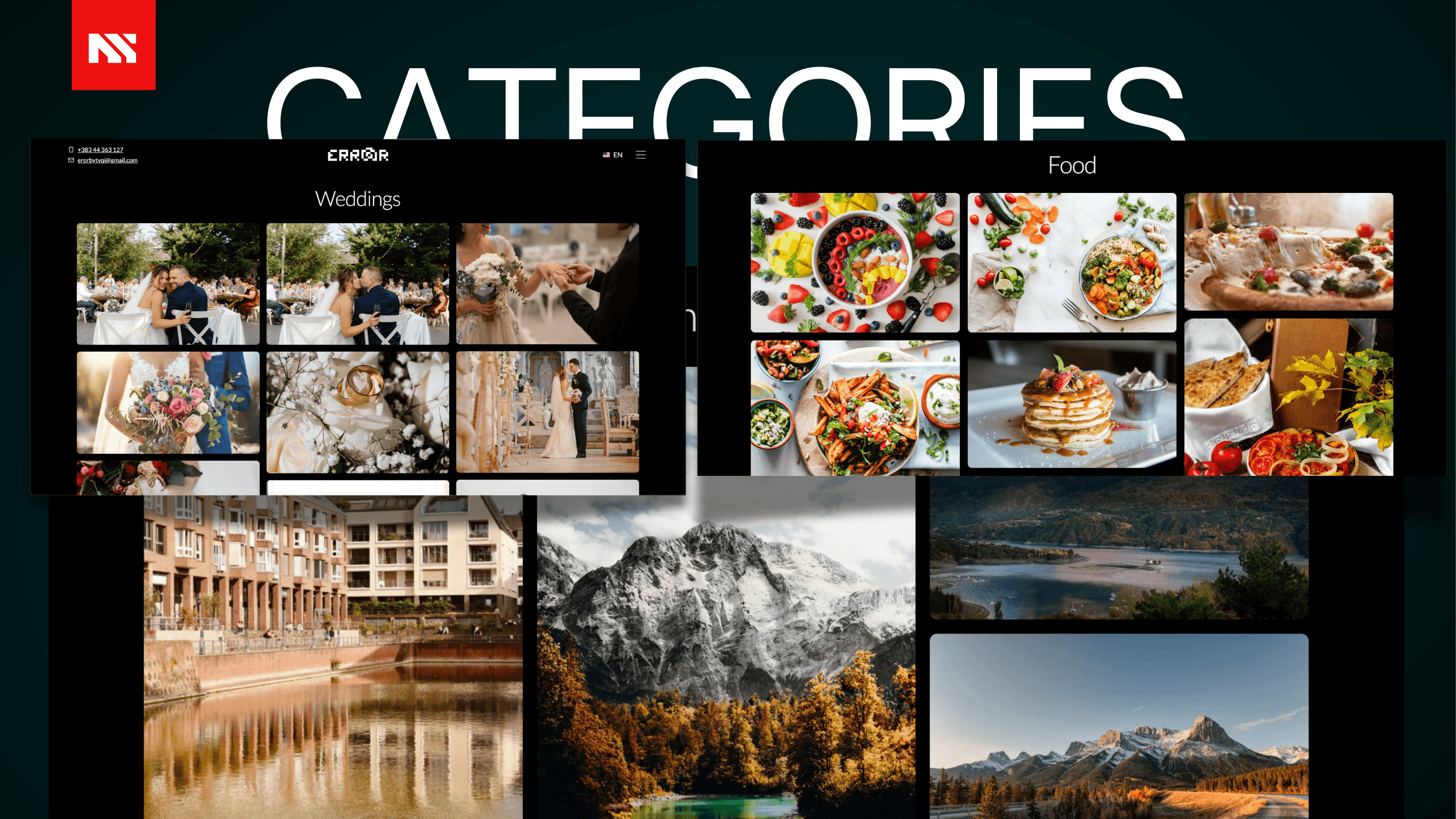 Eror Bytyqi Photography - Portfolio Website