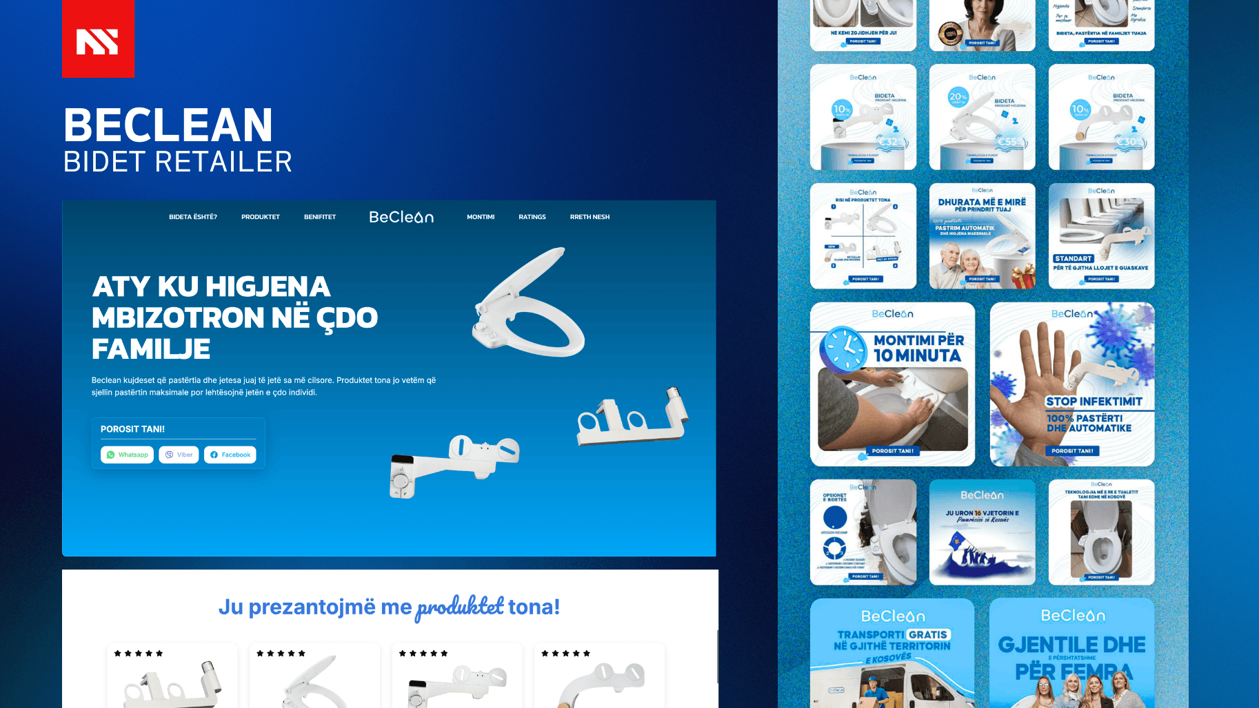 BeClean - Bidet Retailer