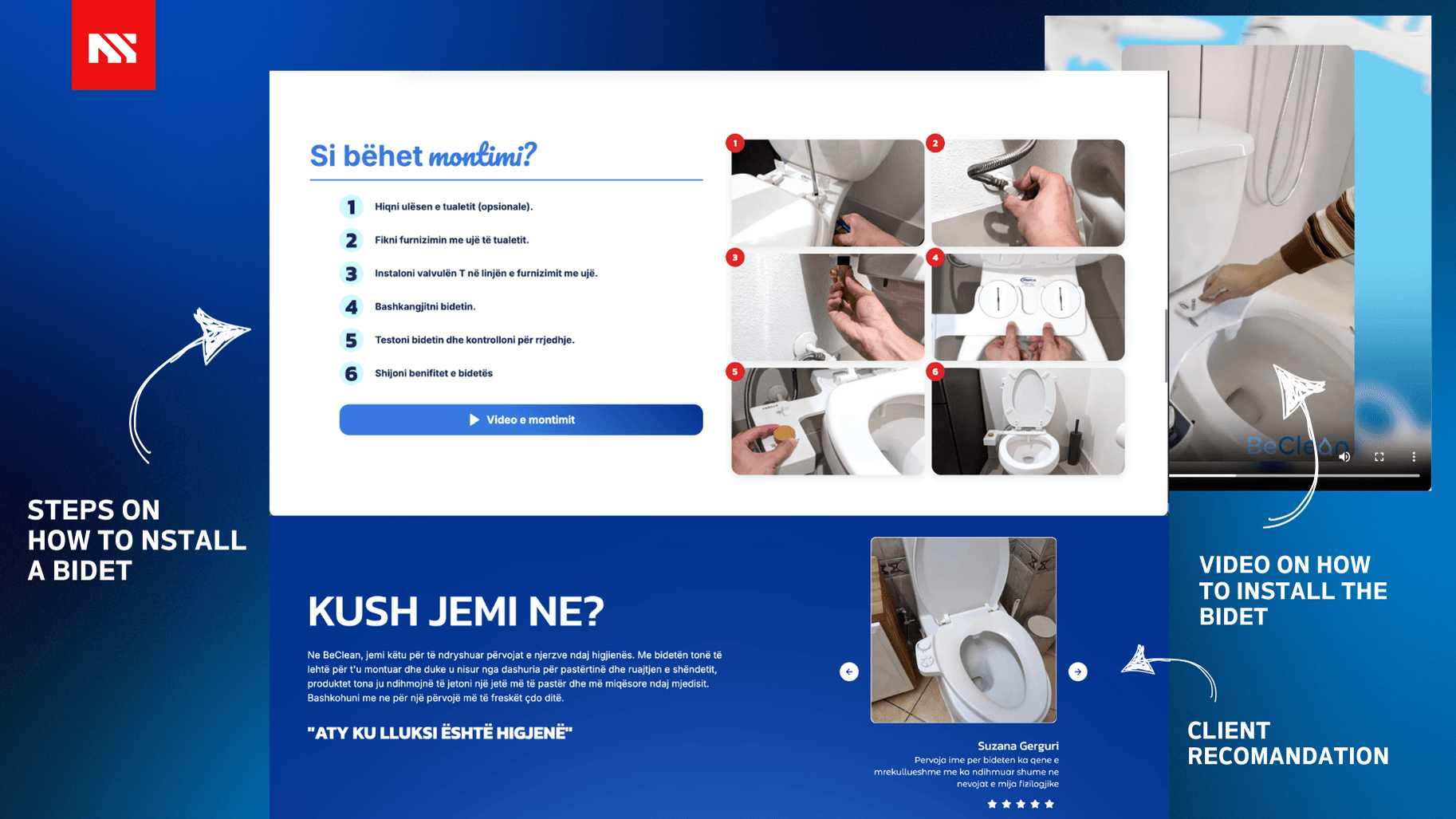BeClean - Bidet Retailer